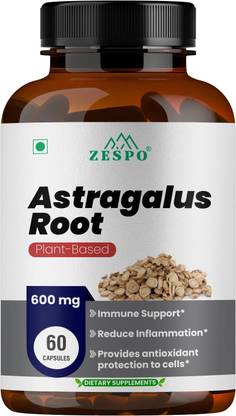 ZESPO Astragalus Root Extract: Immune Support, Energy Boost for Optimal Health
