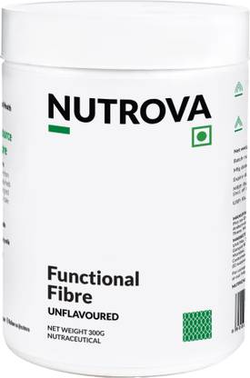 NUTROVA Functional Fibre,Blend of Fenugreek & Gluten Free Wheat Fibre | For Healthy Gut