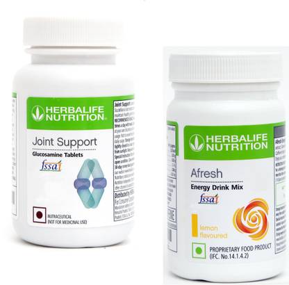 HERBALIFE joint support -90 tablet + afresh lemon 50gm