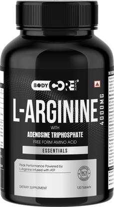 Body Core Science L-Arginine 4000mg (120 Tablets)
