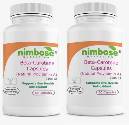 Nimbose Natural Beta-Carotene ProVitamin A Supplement