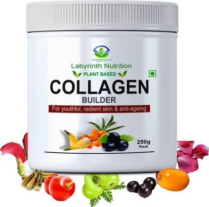 Labyrinth Plant Based Collagen Builder for Youthful, Radiant Skin & Anti-ageing Beauty.