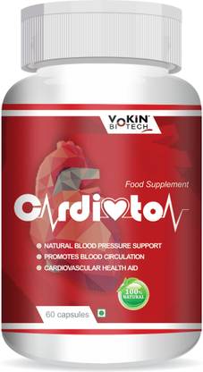 Vokin Biotech Cardioton with Coenzyme Q10 & Arjuna Extract For Heart Health