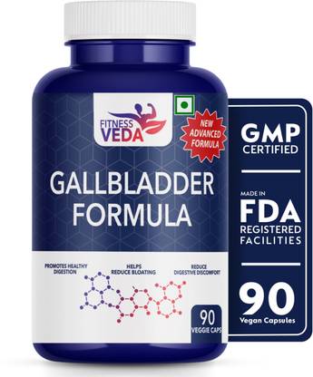 FITNESSVEDA Gallblader Supplement, Gallblader Capsules