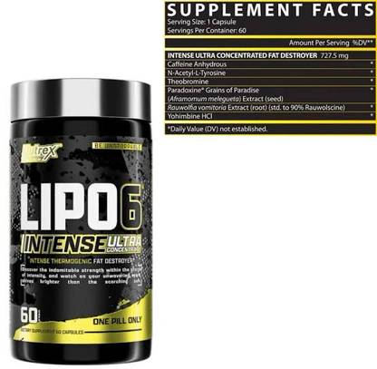Nutrex lipo 6 intense uc