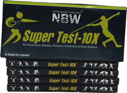 NBW Super Test-10X For Runners, Swimmers, Endurance Athletes & Body Builders