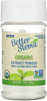 Now Foods BetterStevia, Organic Extract Powder, 1 oz (28 g)