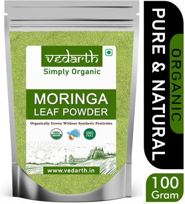 Vedarth Organic & Vegan Moringa Powder | Boosts Immunity & Energy Levels