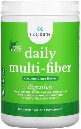 NB Pure Daily Multi-Fiber, Coconut Lime, (360 g)