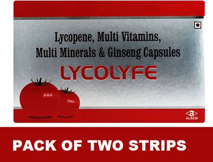 ALKEM LYCOLYFE WITH GINSENG MULTIVITAMIN CAPS(2*10CAPS)