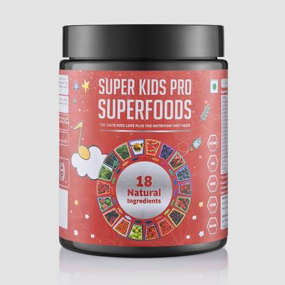 MANGO HERBS SUPER KIDS PRO–SUPERFOODS |Blend of 18 Berries, Fruits, Vegetables & Supergreens