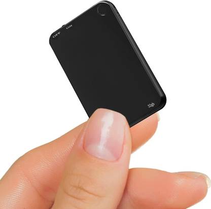 DDLC Slimmest Mini Digital Recorder, Inbuilt Memory with 750 Hrs Recording Capacity 32 GB Voice Recorder