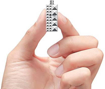 MatLogix Spy Mini Locket Voice Recorder Hidden with Long Recording Time 16 GB Voice Recorder
