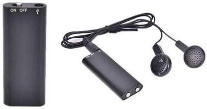 lookcam Smallest Voice Crystal Clear Digital Recording Spy Voice Recorder Mp3 Player 8 GB Voice Recorder