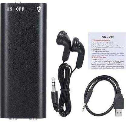 ELEKTRO WELT Mini 8GB Voice Recorder Long Storage Capacity upto 10 Hrs Recording guaranteed 8 GB Voice Recorder