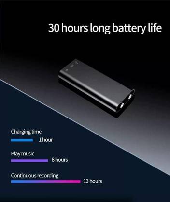 SKY HUB Spy 4K Small Mini Voice Activated Audio Recorder Hidden 8 GB Voice Recorder