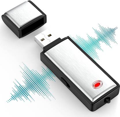 Inext Mini Digital Voice Recorder 8GB USB Flash Drive and Mp3 Function 8 GB Voice Recorder