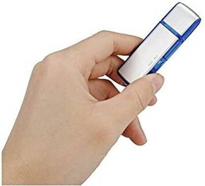 FREDI HD PLUS Spy Mini USB Voice Recorder Mini Portable Recording Battery Backup-7-8 Hours 8 GB Voice Recorder