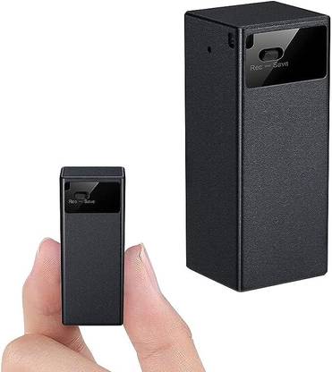 Safetynet 4K Portable Mini Voice Activated Recorder Digital 15 Days Continues Recording with Single Charge, Password Protection, 5 Level Noise Reduction, 64GB Inbuilt Memory, Professional Recorder, HQ Chip, for Study, Business, Meetings, Lectures 32 GB Voice Recorder