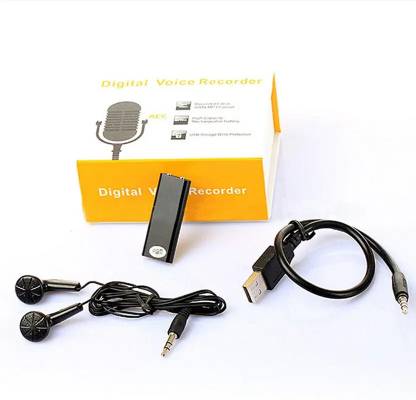 SATTOBISION Spy Audio Tool – 8GB Digital Recorder for Voice Memos 8 GB Voice Recorder