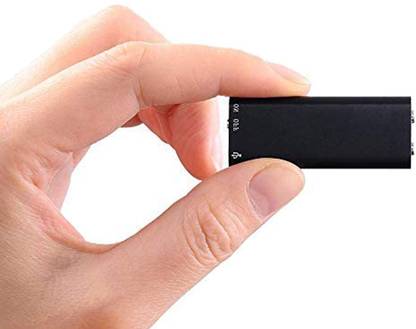 DDLC Mini Voice Recorder 8GB, HD Quality Voice Audio Recording Device 2in1 Voice 8 GB Voice Recorder