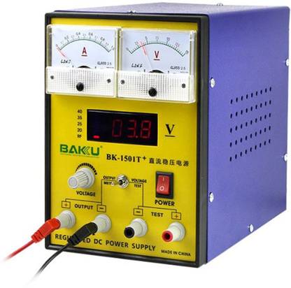 Buyyart New Baku Laboratory DC Power Supply BK-1501T+ 0-1A 0-15V Power supply