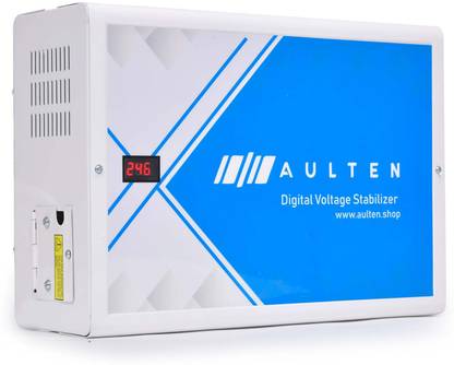 Aulten 5KVA 130V - 280V Digital Voltage Stabilizer 4000W for All Inverter/Split/Window 2 Ton AC