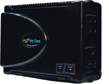 We Care WC100 Voltage stabilizer 1 KVA for TV Upto 78 Inch