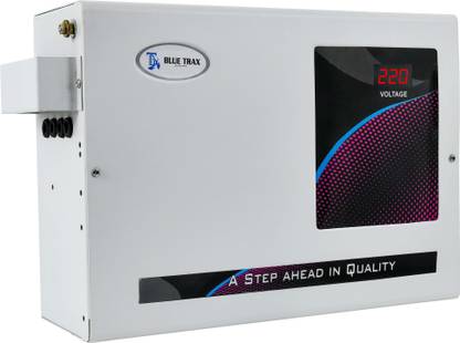 BLUE TRAX Double Phase Mainline Hanging Multipurpose 7.5 KVA Heavy Duty 6000W, 90-500V Voltage Stabilizer