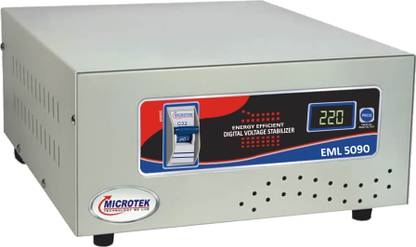 Microtek EML 5090 Automatic Voltage Stabilizer for Mainline Working Power 90V-300V