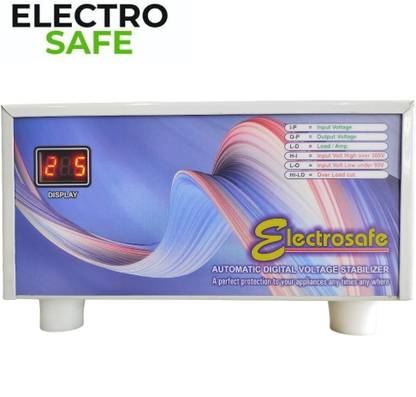 Electrosafe EL190 Digital Voltage Stablizer 1KVA (90V-300V) Voltage stabilizer