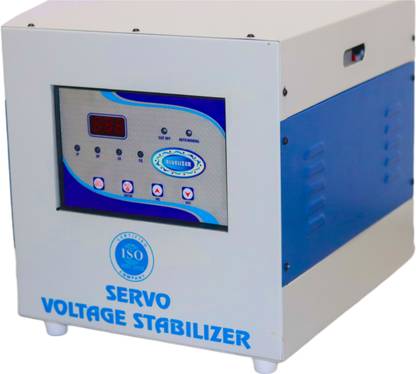 BLUELIZER 5 KVA SERVO WORKING RANGE (100 - 285 V) (INDIA'S FIRST SERVO WITH IN DISPLAY AMPERE METER)