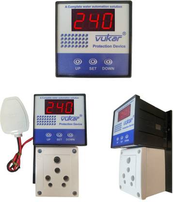 SUPERSQFT Voltage Stabilizer Plug 3  Socket Extension Boards