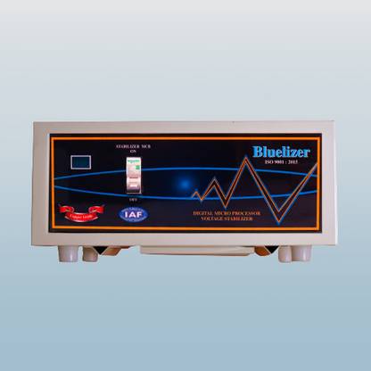 BLUELIZER 5KVA MAINLINE STABILIZER WORKING RANGE(90-300) HEAVY DUTY COPPER WIRED