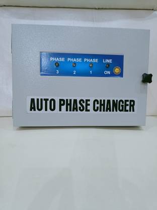 BLUELIZER AUTO PHASE CHANGER (50 A) THAT CONVERT 3 PHASE INPUT Supply TO 1 PHASE OUTPUT PHASE CHANGER