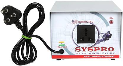 Syspro 220V to 110V Voltage Converter Step Down Converter (300 W) | VOLTAGE CONVERTER