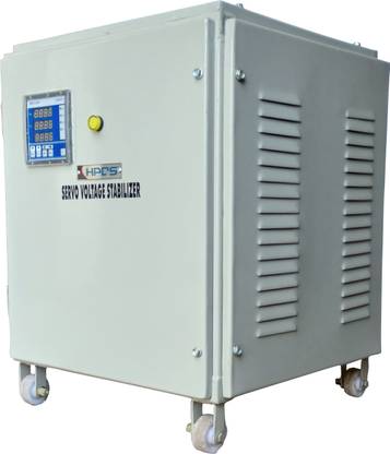 HPCS 08SSA10-140 Single Phase 10kVA Servo Voltage Stabilizer 100% Copper (140V-275V)