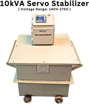 HPCS 08SSO10-140 Servo Voltage Stabilizer 10kVA (140V-275V) Oil Cooled- Copper Guaranted