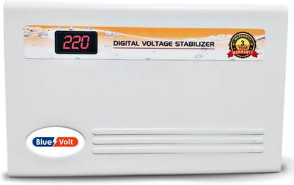 BLUEVOLT BV450A 4KVA 150V-280V Digital Voltage Stabilizer for up to 1.5 Ton AC Voltage Stabilizer