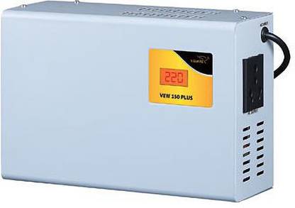 V-Guard VEW 150 Plus (90 VAC -300 VAC) 1000VA Digital UPS Voltage Stabilizer For deep freezer/Air cooler/0.5 Ton AC