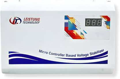 Leistung Technology LT AC 4KVA 110-300V Automatic Voltage Stabilizer for 1.5 Ton AC Digital Display 3 Year Warranty