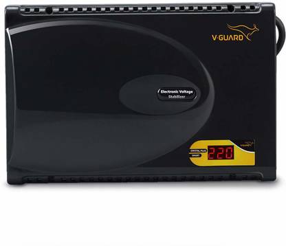 V-Guard TV Stabilizer with Digital Display for 140 cm (55") TV+SetTop Box+Home Theatre Voltage Stabilizer with Digital Display for 140 cm (55)TV+Set topbox+HomeTheatre