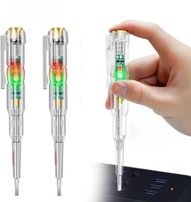 VRTREND Multifunction Dual LED AC-DC Light Tester Pen_VR2 Digital Voltage Tester