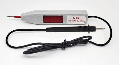NITYA for batteries as the tester has a built-in power source. Digital Voltage Tester