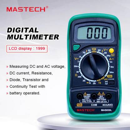 Divinext Mastech Mas830l Digital Multimeter Digital Voltage Tester