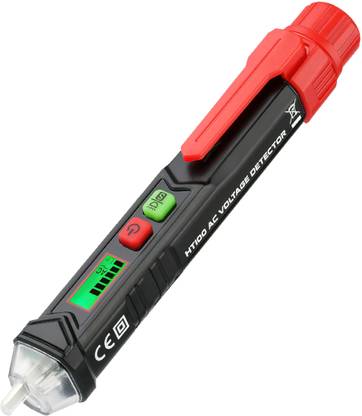 HASTHIP Multifunctional smart voltage testing pen Dual-Range 12V-1000V/48V 1000V NCV Non-Contact Electrical Tool Tester Safe Operation Adjustable Sensitivity Buzzer Alarm with LED Digital Voltage Tester