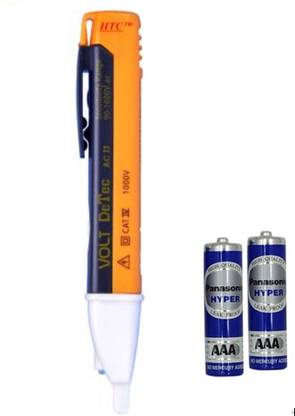 HTY HTC AC-II Non-Contact Voltage Tester, Electrical Voltage Detector 12-1000V AC Digital Voltage Tester
