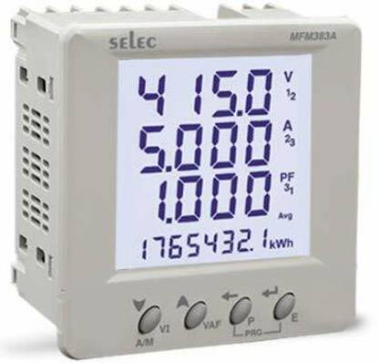 MULTISPAN MFM383A-C Multifunction energy meter 3 phase Digital Voltage Tester