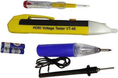Inditrust new VT-46 Voltage Tester with Continuity Tester & 2 in 1 Electric tester Analog Voltage Tester