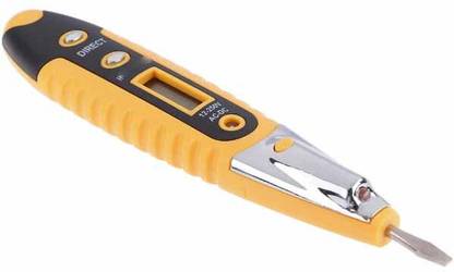 AS TOOL CENTER Digital AC/DC Voltage Tester Pencil LCD Display Test Pen Digital Voltage Tester